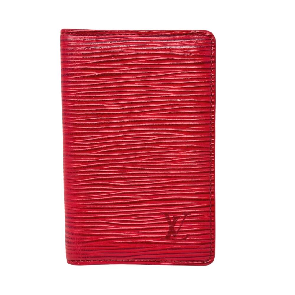 Louis Vuitton Red Bifold Wallet